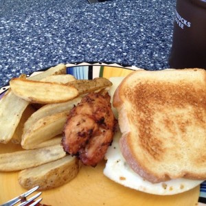 Egg sandwich 