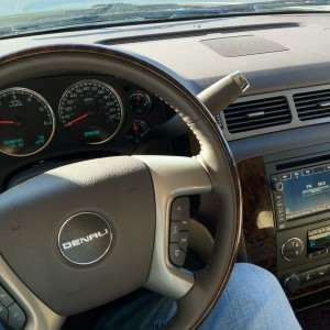 Test driving new cars with my Dad