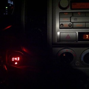 just installed my outside temp gauge. Have to get it mounted yet but it wor