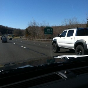 Passed u on rt.84 in ct at 10am by exit 15. You have mass plates who are u?