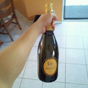Got the magnum of champagne.