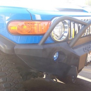 Fj steel front bumper