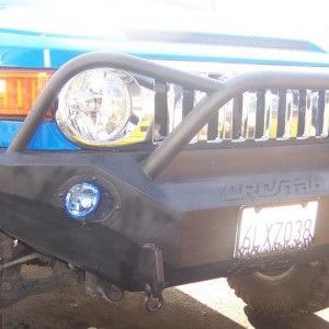 Fj steel front bumper