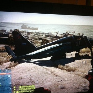 Emergency mountain landing for repair