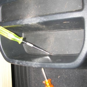 2012 Tacoma AC rear console removal