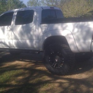 my baby after her lift...