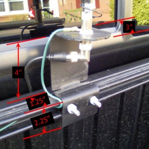 Antenna Mount - dimensions