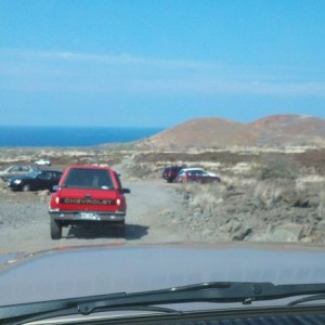 Shit I have to do to get away from tourist crowded beaches