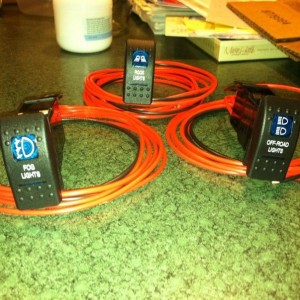 Switches are wired and ready