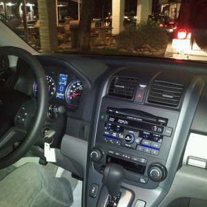 My mom's new car. 2012 Crv.