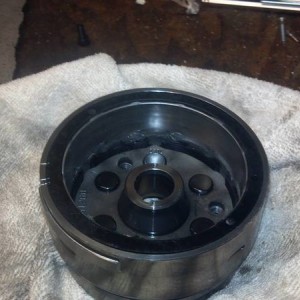 Stripped starter-clutch