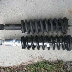 Bilstein 5100 +OME 880 vs. factory shock/coil
