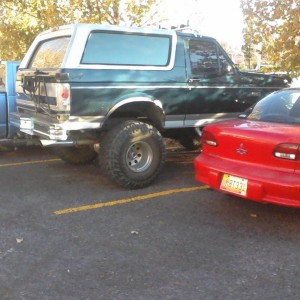 Poor bronco