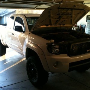 Another day at the office. My neighbors must think my truck is a POS. I&#03