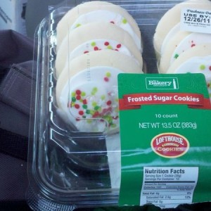 Frosted sugar cookies!!!! Nom nom nom nom Tight lines & Put-Em-Back!!