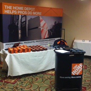 My evening... Rep the Home Depot at a Real Estate Investors Regional Meetin