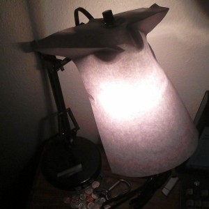 Cheap wallyworld lamp just fell appart. there i fixed it.