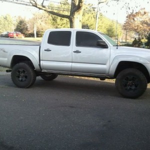 Had the rear aal's put on Wed.
