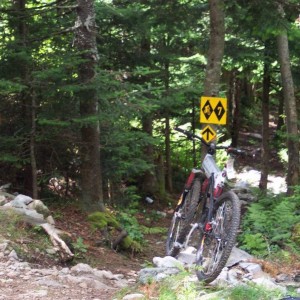 Top of Scarecrow trail, Killington VT