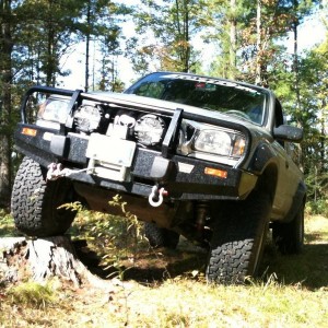 View of  5100s with Toytec coilovers
