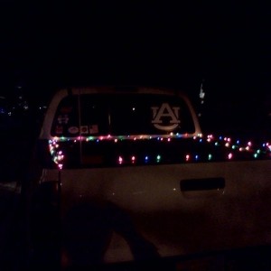 Lights around truck bed. I'll finish the top tomorrow. Sent from my br