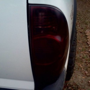 Tail lights and single din