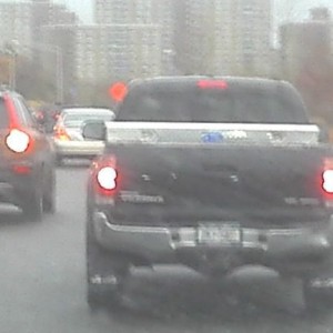 This d.b. almost ran me off the road.....dam no tacoma lov in ny