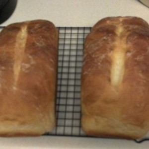 Yum. Fresh bread.