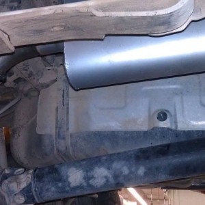 New thrush weld muffler exhaust courtesy of pepboys!