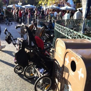 I've never seen so many pimped out strollers in my life