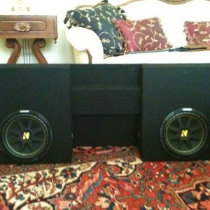 First Mods- Two 10" Kickers. They hit hard.