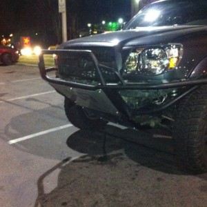 Eddies bumper! On my truck!