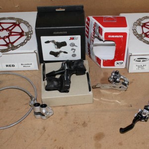 Brakes, front drivetrain
