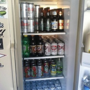 Garage fridge