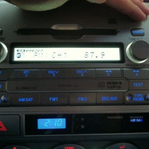 So apparently there are leds behind a 2009 Tacoma....rashnu's clock