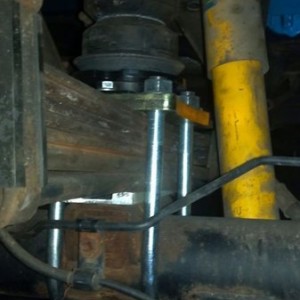 Installed last night; 3* shims, bolt flip w/timbren timbren bumps. 95% of v