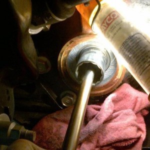 driver side needle bearing replacement