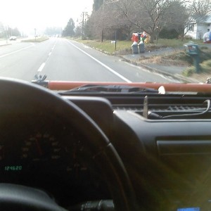 Wife has the taco. So i'm driving her jeep :(