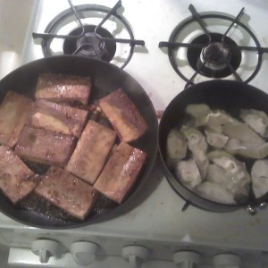 Tofu and ron tons!