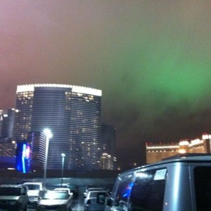 Vegas's "northern lights"
