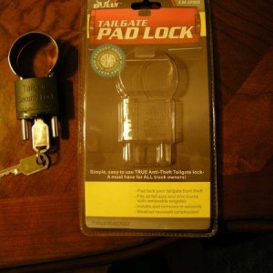 Tailgate Pad Lock