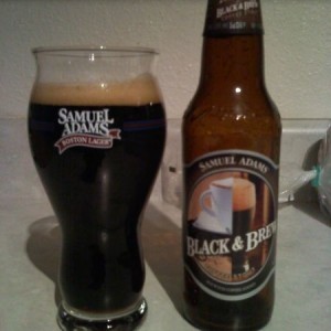 Coffee stout. Beer brewed with Sumatran coffee. Brilliant!