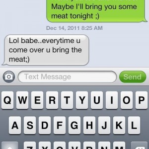 Referring to the pulled pork I smoked last night. Winning!