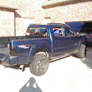 Back home. Getting my truck ready to sell
