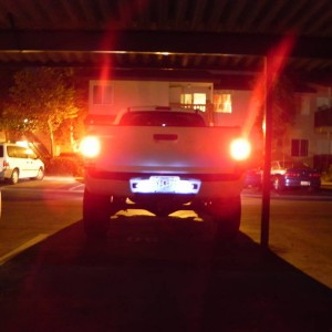 LED licens plate lights
