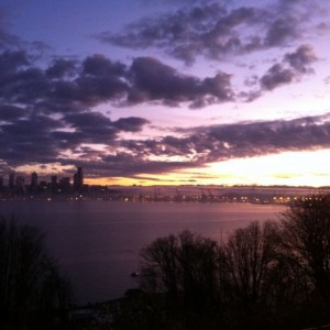Seattle sunrise