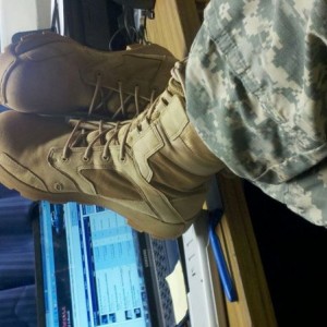 Damn these new boots are comfy. waiting to head out to the congressional me