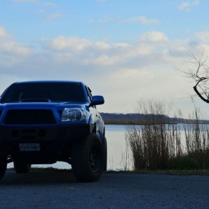 Wish I had my camera today, could have got some awesome shots.