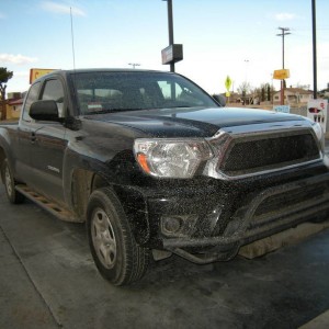 1st time off road with new truck