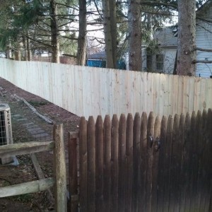 Fence is done!